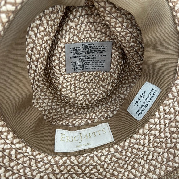 Eric Javits Packable Squishee Classic Handwoven Fedora Hat UPF 50+ - Picture 5 of 11